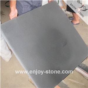 China Grey Basalt Basalt Tiles Honed