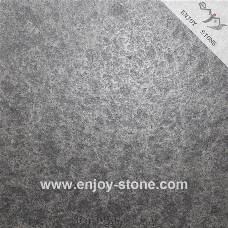 Flamed Black Basalt Mongolia Black Basalt Tiles/Slabs