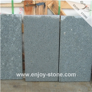 G612 Green Granite/Olive Green/Granite Tiles Bush Hammered