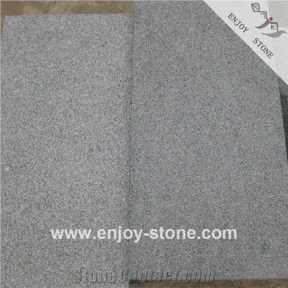 G612 Green Granite/Olive Green/Granite Tiles Bush Hammered