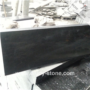 G684 Black Basalt Slabs Polished