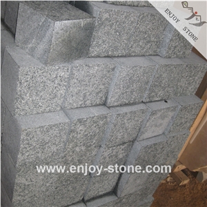 Green Granite G612 Olive Green Granite Cobblestone Pavers