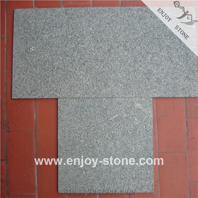 Green Granite Olive Green Granite Flamed