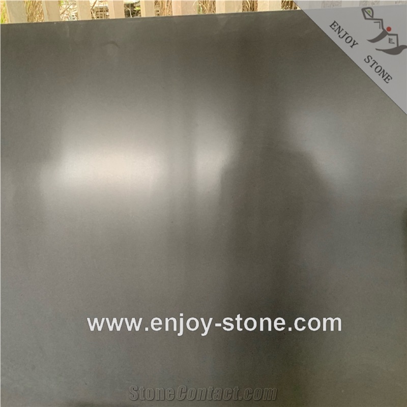 Mongolia Black Basalt Tile With Polished, China Black Basalt