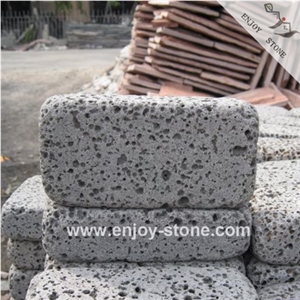 Moon Surface Basalt Cube
