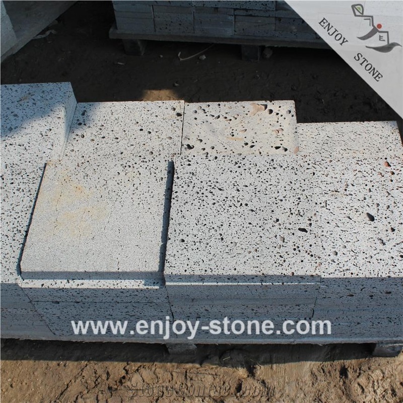 Sawn Lava Stone / Sawn Volcanic Rock Tiles Sawn