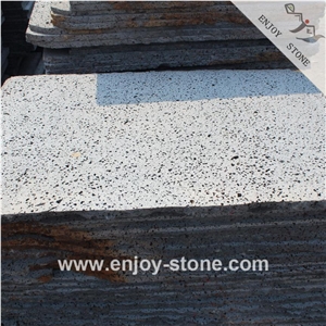 Sawn Lava Stone / Sawn Volcanic Rock Tiles Sawn