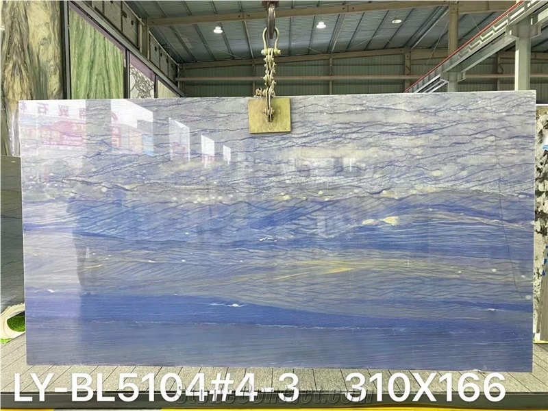 Azul Macaubas Quartzite Slab Tiles
