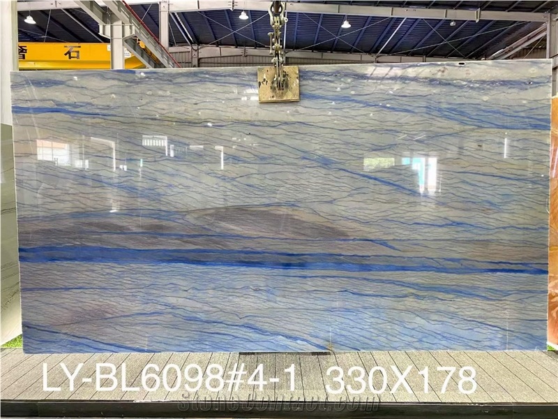 Azul Macaubas Quartzite Slab Tiles