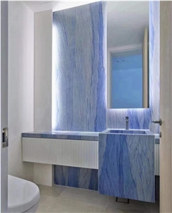 Azul Macaubas Quartzite Slab Tiles