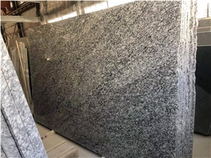China New Spray White Granite Slab Tiles Wall Floor