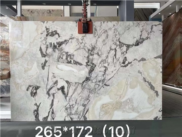 Cream Picasso White Marble
