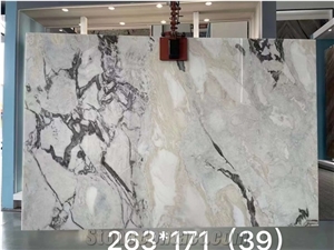 Cream Picasso White Marble