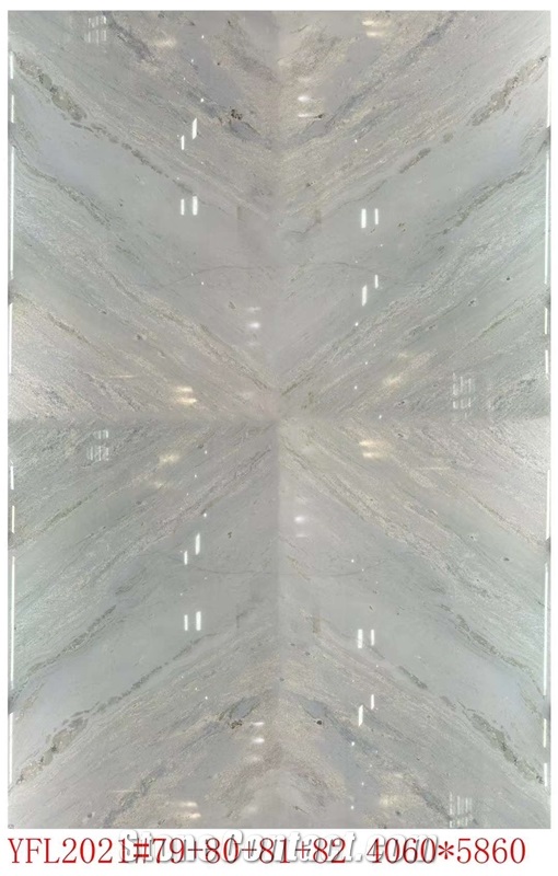 Cristalita Ocean Blue Marble Slab Tiles