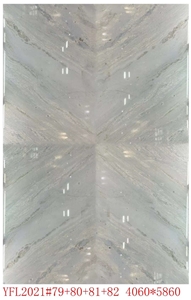 Cristalita Ocean Blue Marble Slab Tiles