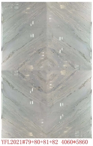 Cristalita Ocean Blue Marble Slab Tiles