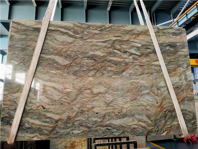 Fusion Multicolor Quartzite Slabs