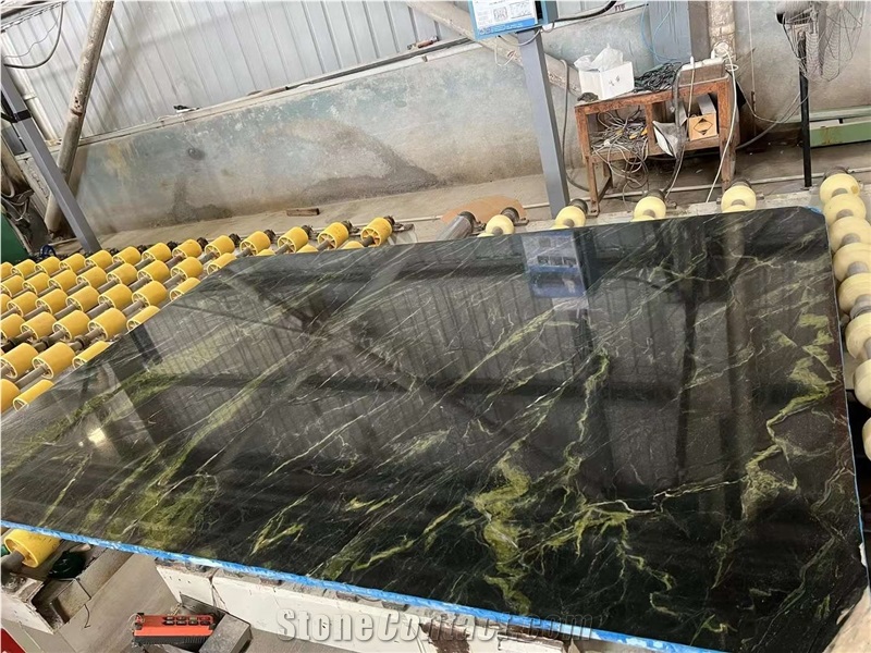 Irish Green Marble Slab Tiles