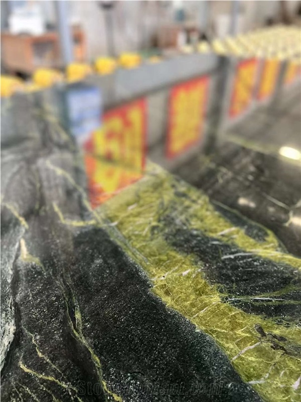 Irish Green Marble Slab Tiles