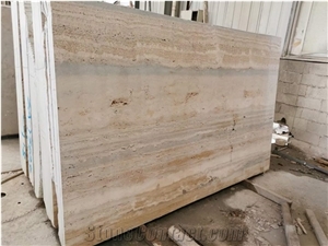 Italian Silver Grey Cave Travertine