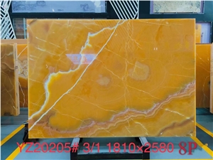 Orange Onyx Slab Tile