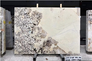 Pandora White Granite Slabs