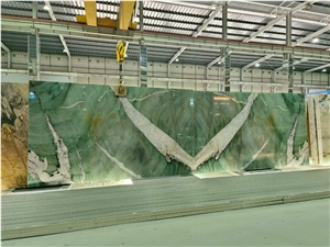 Royal Green Quartzite Slab Tiles