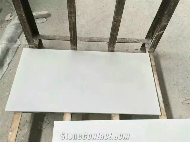 Sichuan Pure White Marble Slab Tiles China