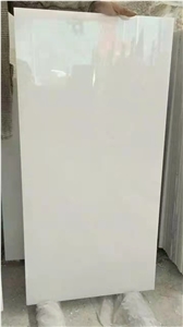 Sichuan Pure White Marble Slab Tiles China