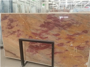 Van Gogh Yellow Marble Slab Tiles