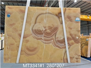 Yellow Agate Jade  Slab Tiles