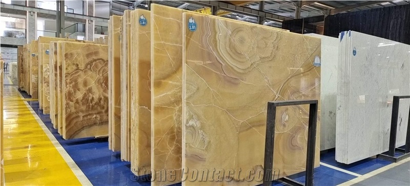 Yellow Agate Jade  Slab Tiles