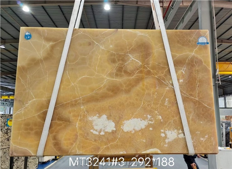 Yellow Agate Jade  Slab Tiles