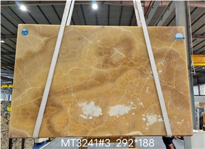 Yellow Agate Jade  Slab Tiles