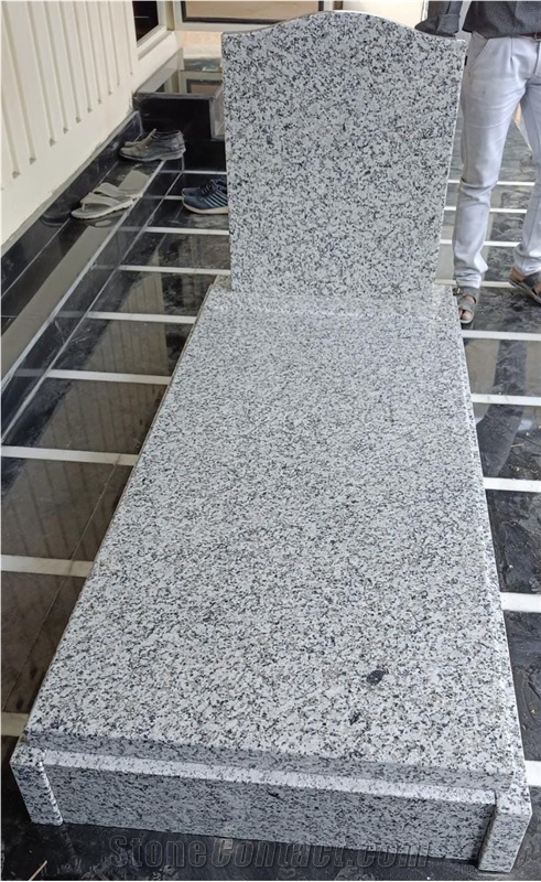 C WHITE GRANITE MONUMENT