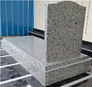 C WHITE GRANITE MONUMENT