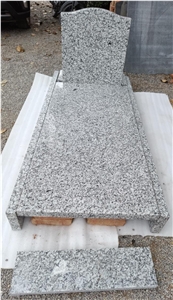 C WHITE GRANITE MONUMENT