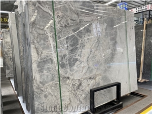 China Calacatta Grey Marble Slabs Tile Stone