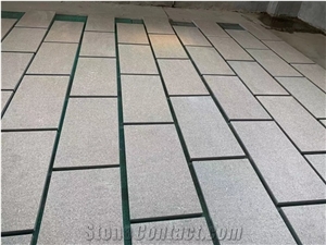 Green Porphyry Stone Steps Stair