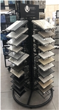 Quartz And Porcelain Sample Tower Tile Display Rack