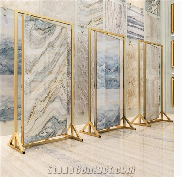 Showroom Marble Granite Porcelain Tile Slab Display Frame