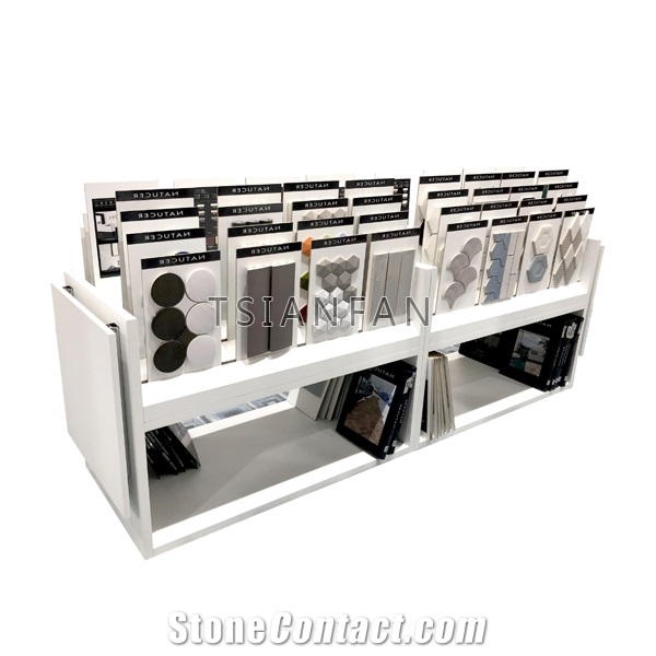 Showroom Mosaic Tile， Ceramic Tile Display Cabinate