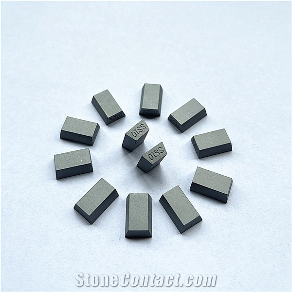 15X10x5mm SS10 Tips Segments For Tufa Stone Cutting
