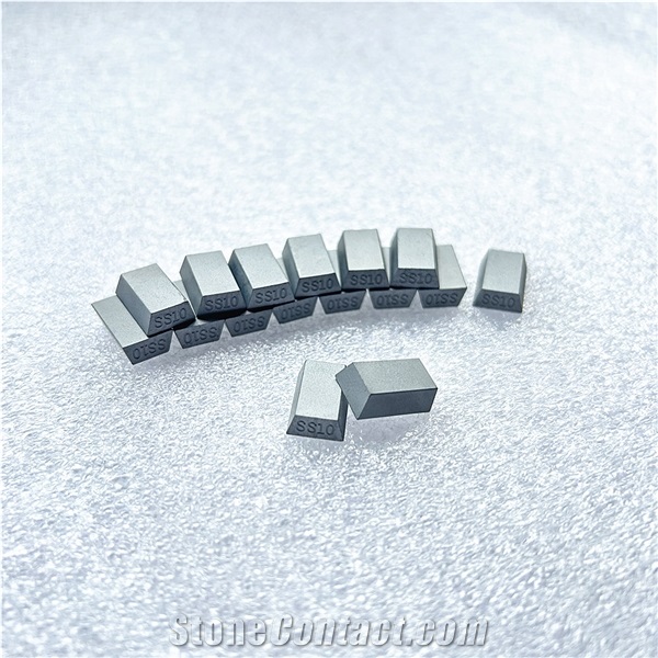 15X10x5mm SS10 Tips Segments For Tufa Stone Cutting