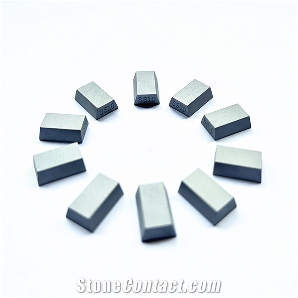 15X10x5mm SS10 Tips Segments For Tufa Stone Cutting