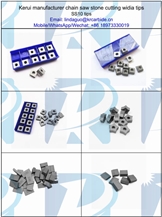 Tungsten Carbide Cutting Inserts For Quarry Stone Industry