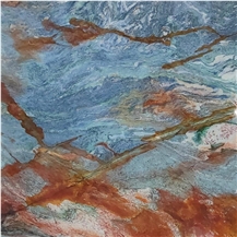 Blue Van Gogh Quartzite Tile