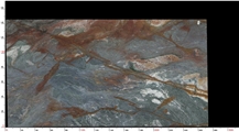 Blue Van Gogh Quartzite Slab