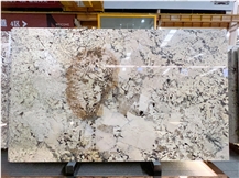 Everest White Granite Slab