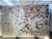 Everest White Granite Slab